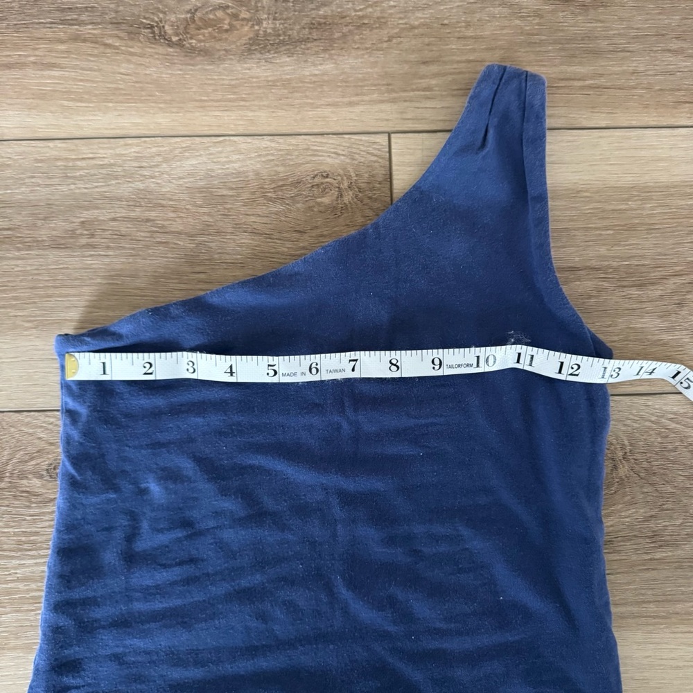 AE One-Shoulder Blue Top - Picture 5 of 5